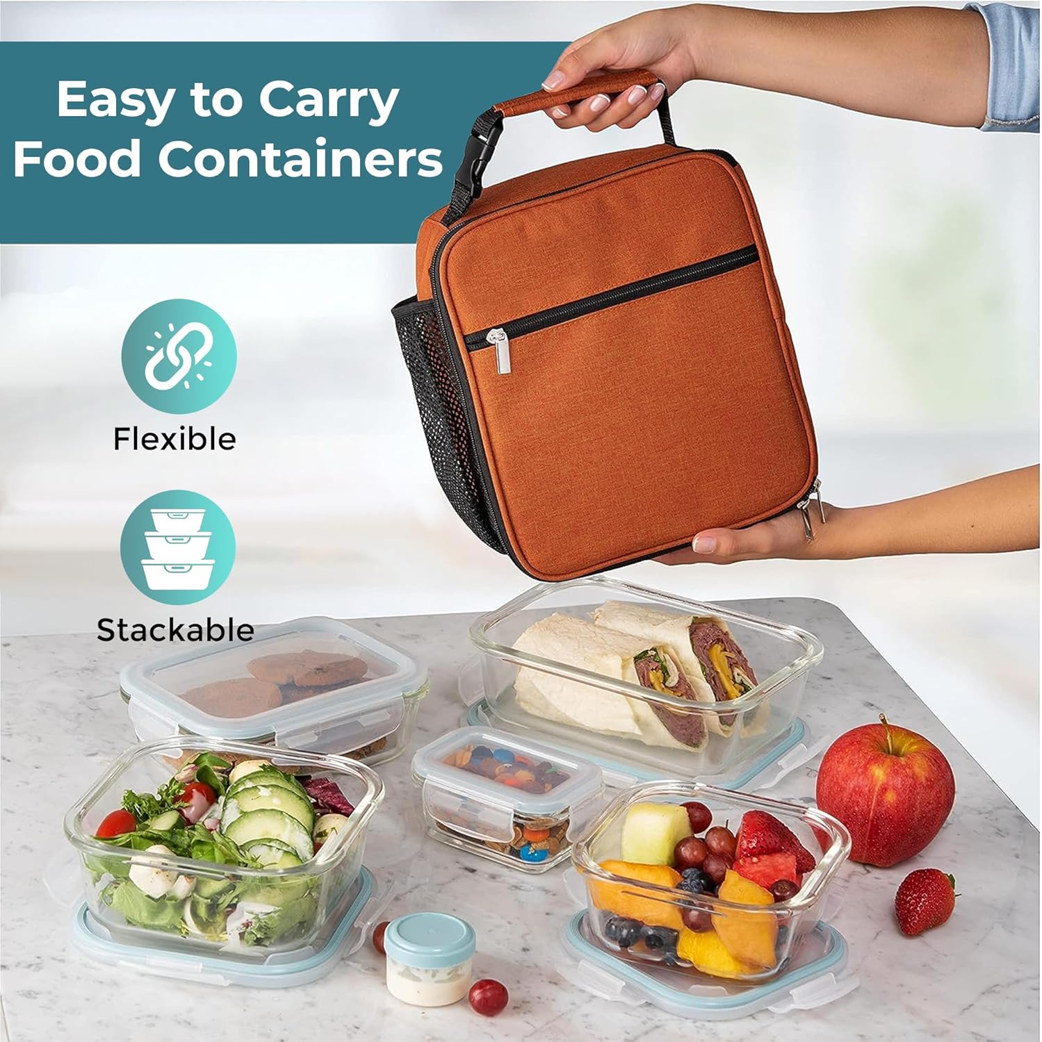GlassSafe - 32-Piece Airtight Storage Jar Set
