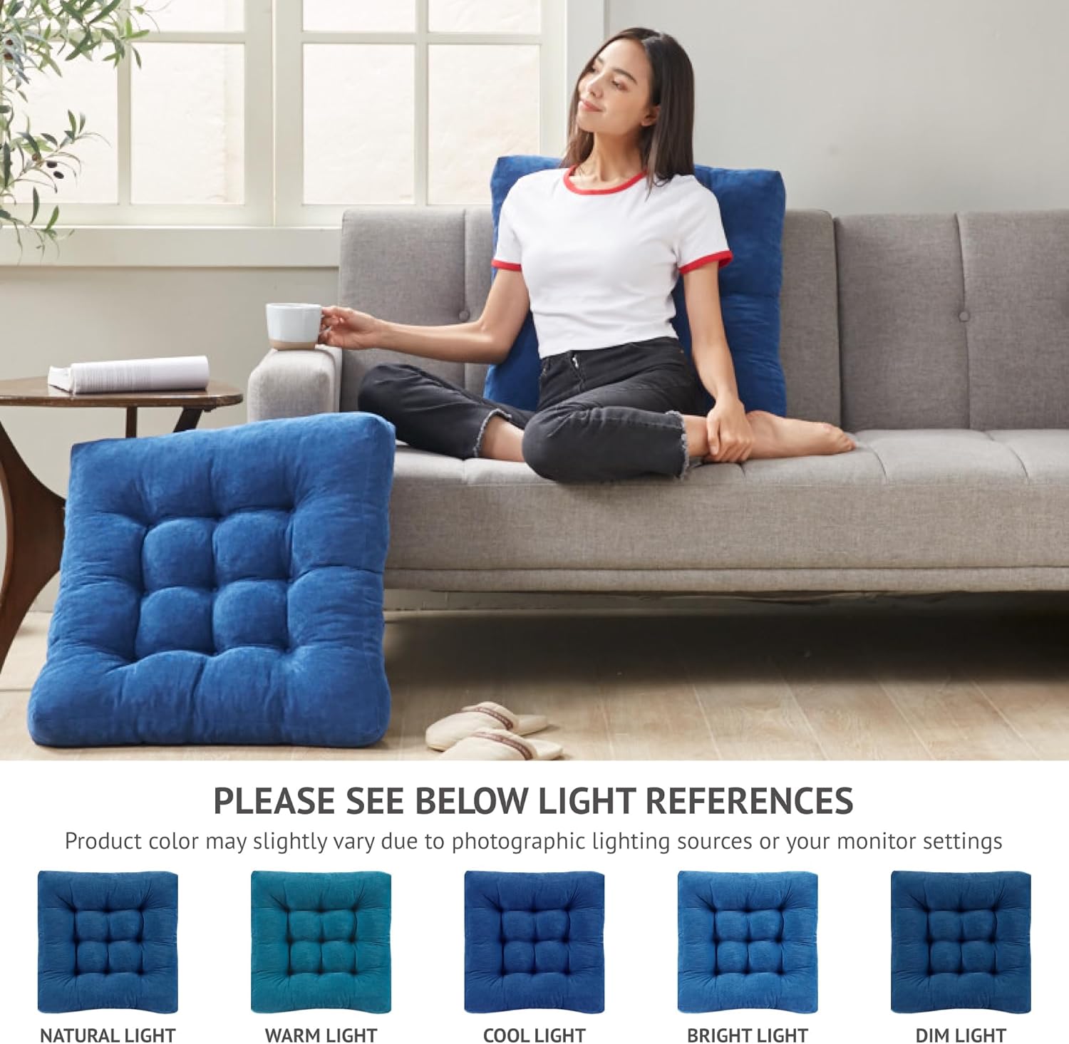 ZenCushion – Set of 2 Luxury Meditation Cushions
