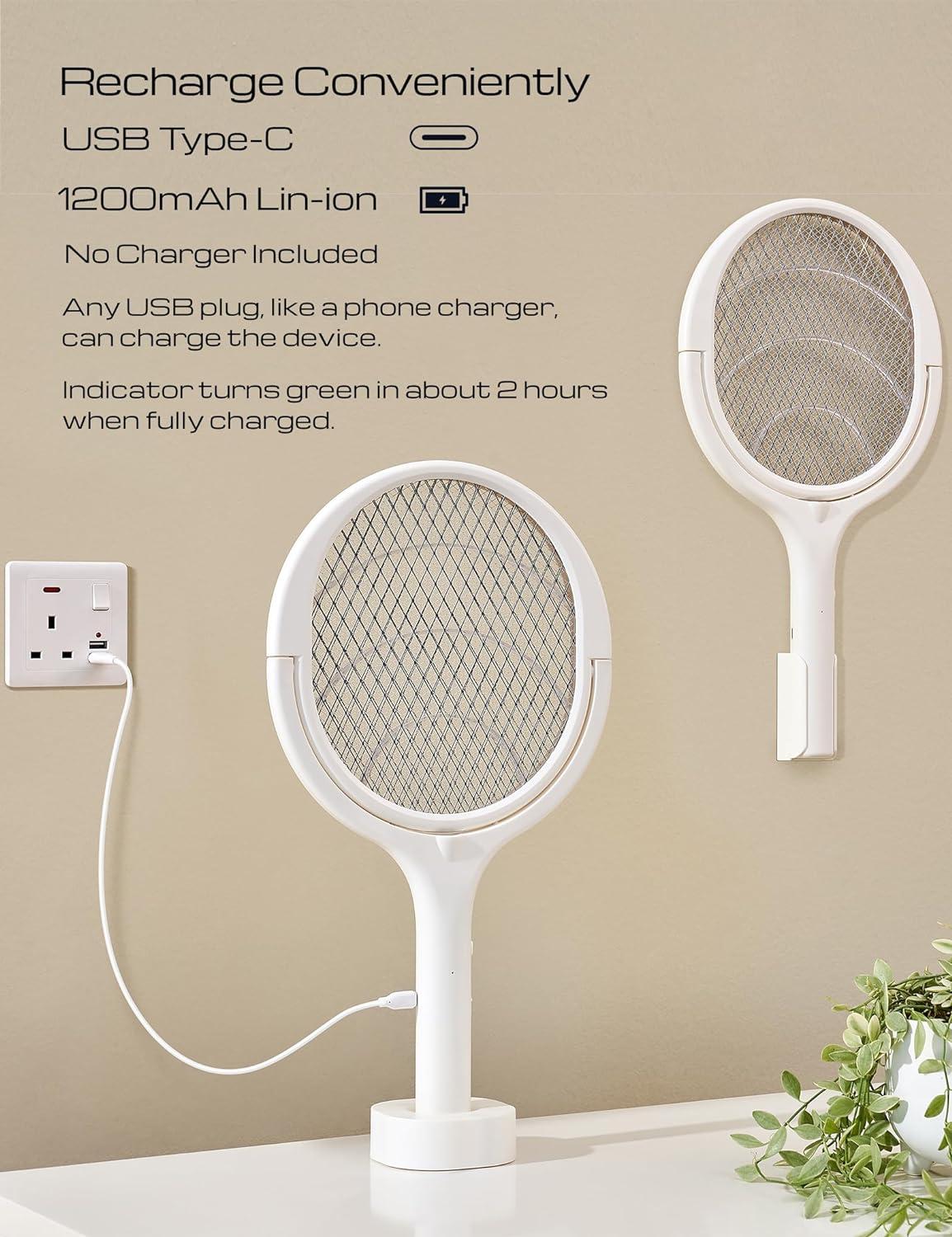 Flexible Fly Racket