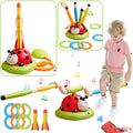 3-in-1 Ring Toss and Rocket Games - Adventure Exploration