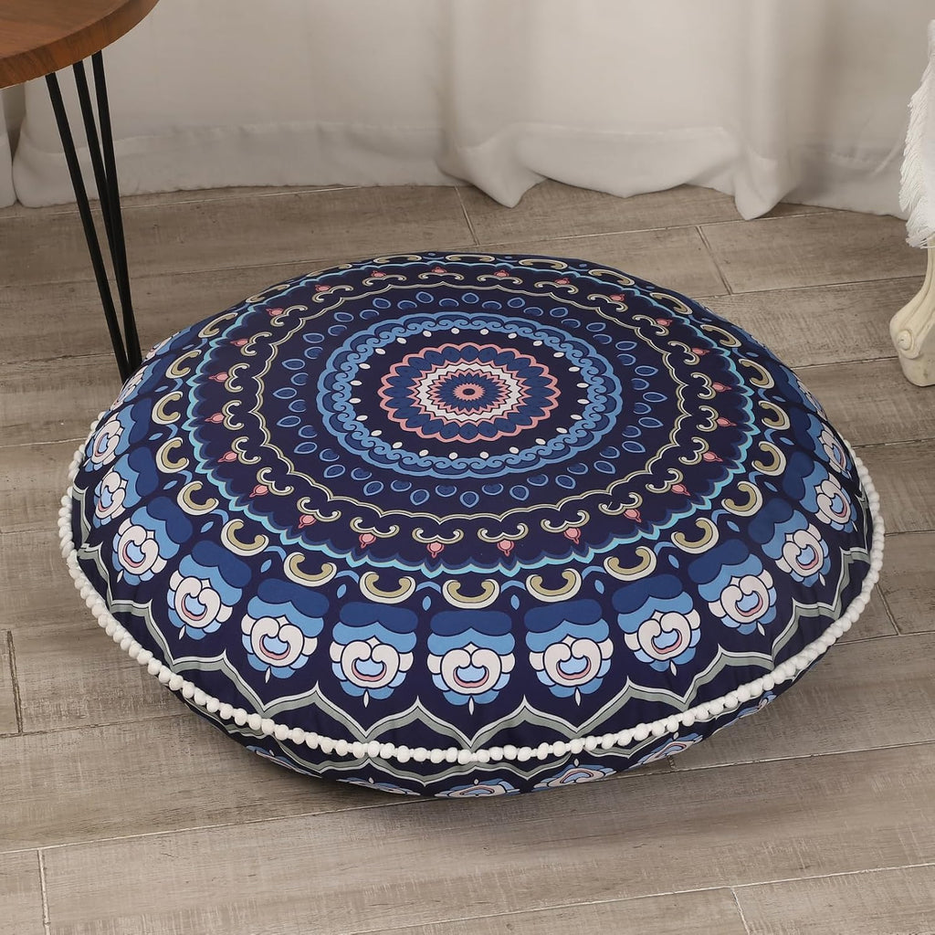 MemoryZen - Large Meditation Cushion with Memory Foam (81 cm)