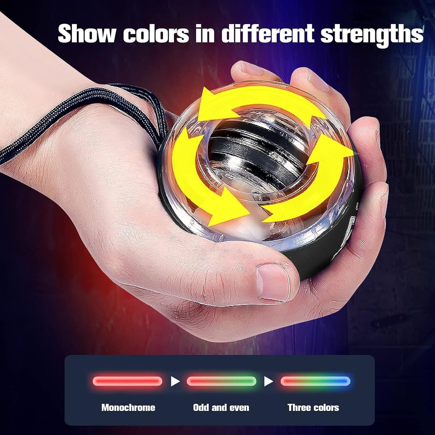 GyroPower - Self-Starting Wrist Trainer for Forearms