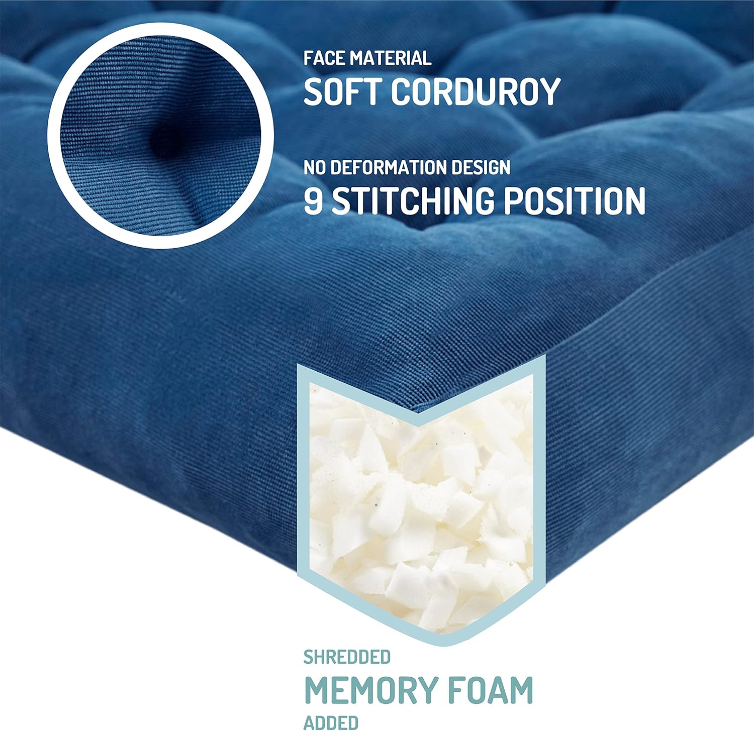 ZenCushion – Set of 2 Luxury Meditation Cushions