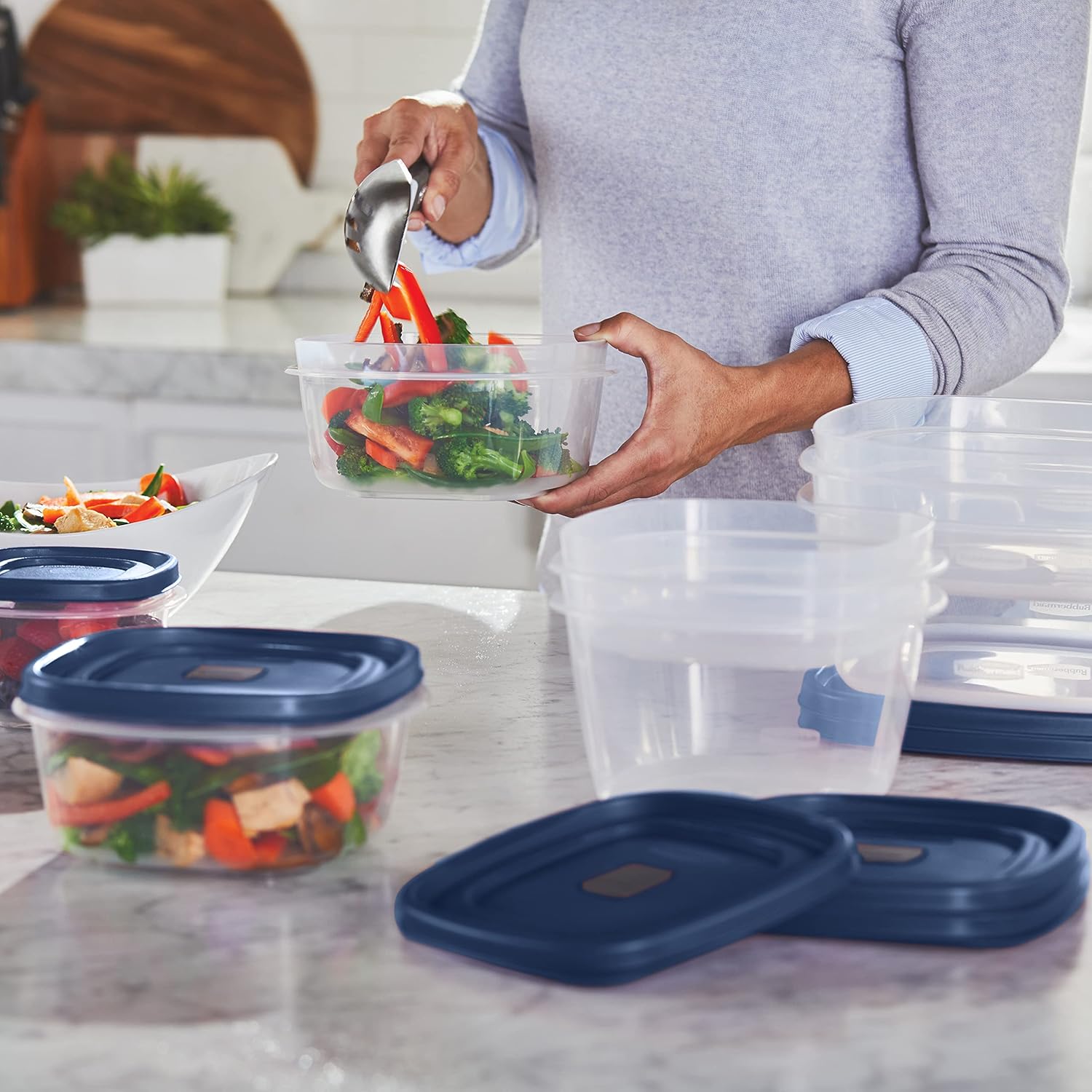 SealStack - Stackable, Leak-Proof Food Storage Containers