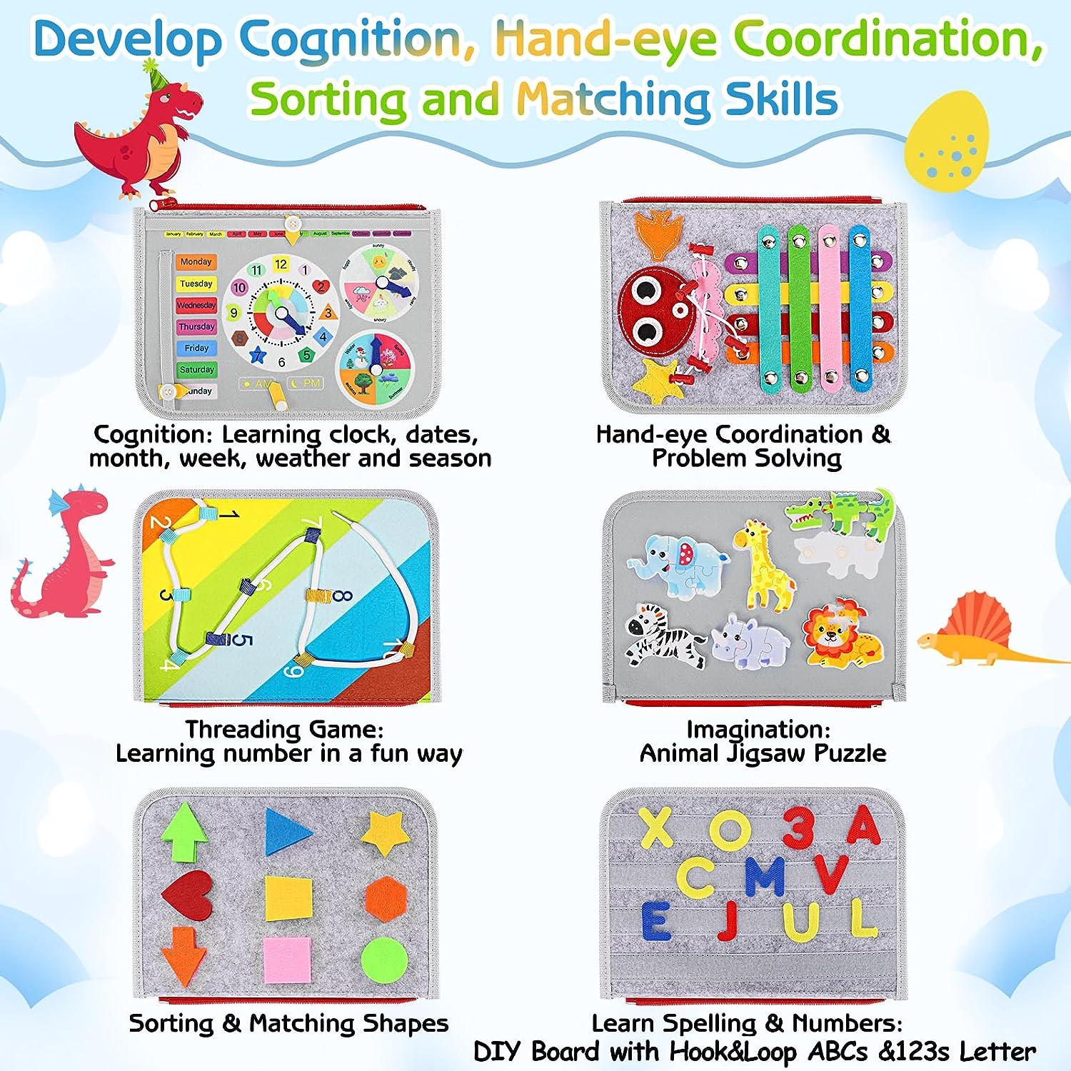 3D Printing Board & Pinboard Bag - for Creative Sensory Development