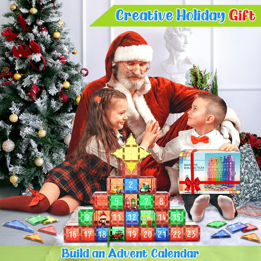 Montessori Magnetic Tiles - Discover Endless Building Fun