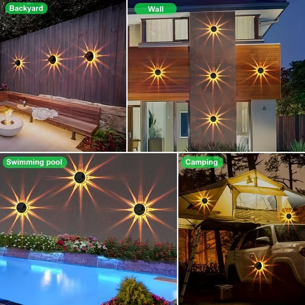 SolarGlow Lights – Set of 4 Solar-Powered LED Outdoor Lights