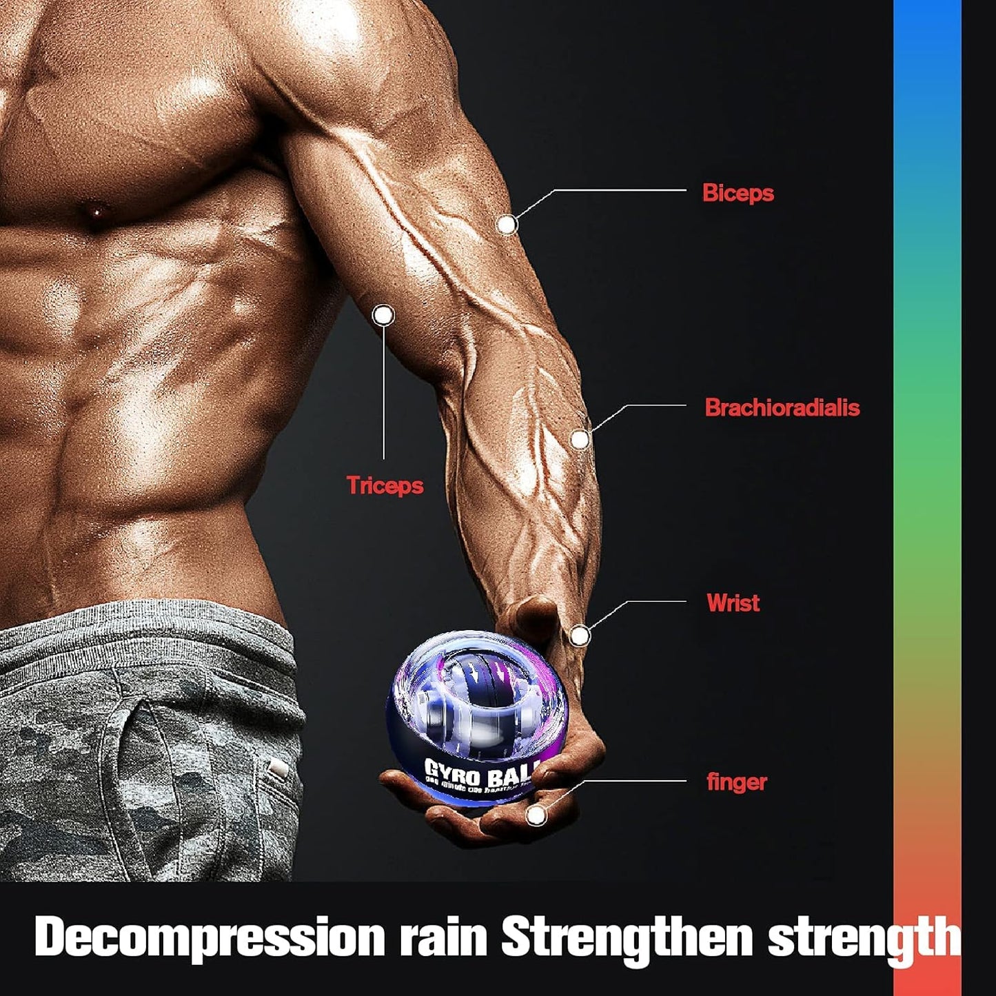 GyroPower - Self-Starting Wrist Trainer for Forearms
