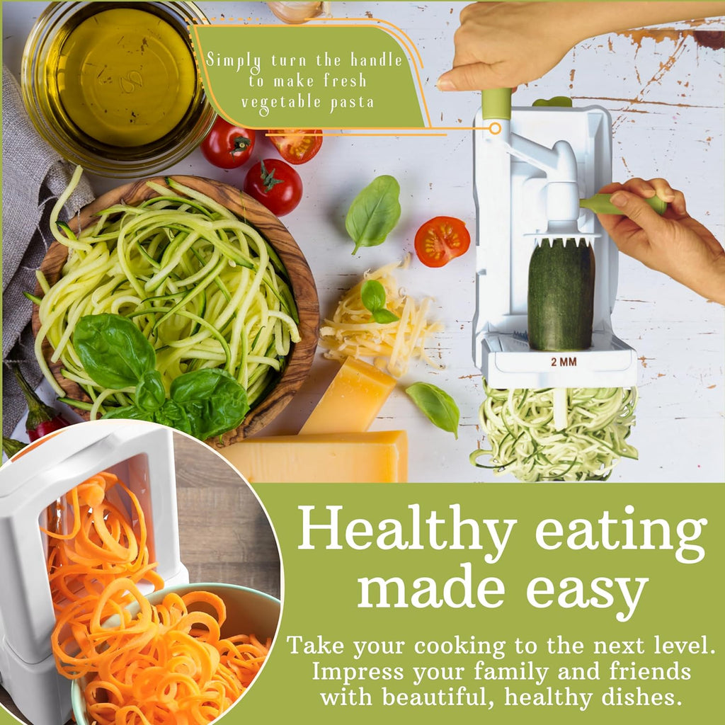 SpiralSlice – 5-Piece Robust Vegetable Slicer