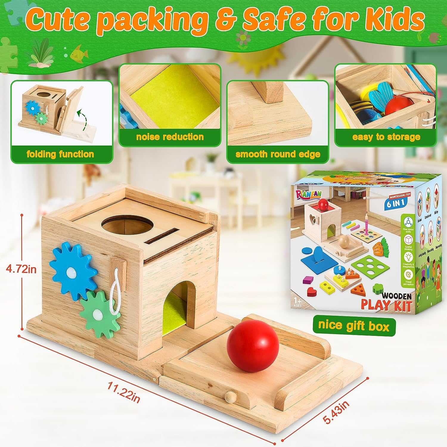 Educational Baby Toy Set - Educational Play Set for Growing Babies