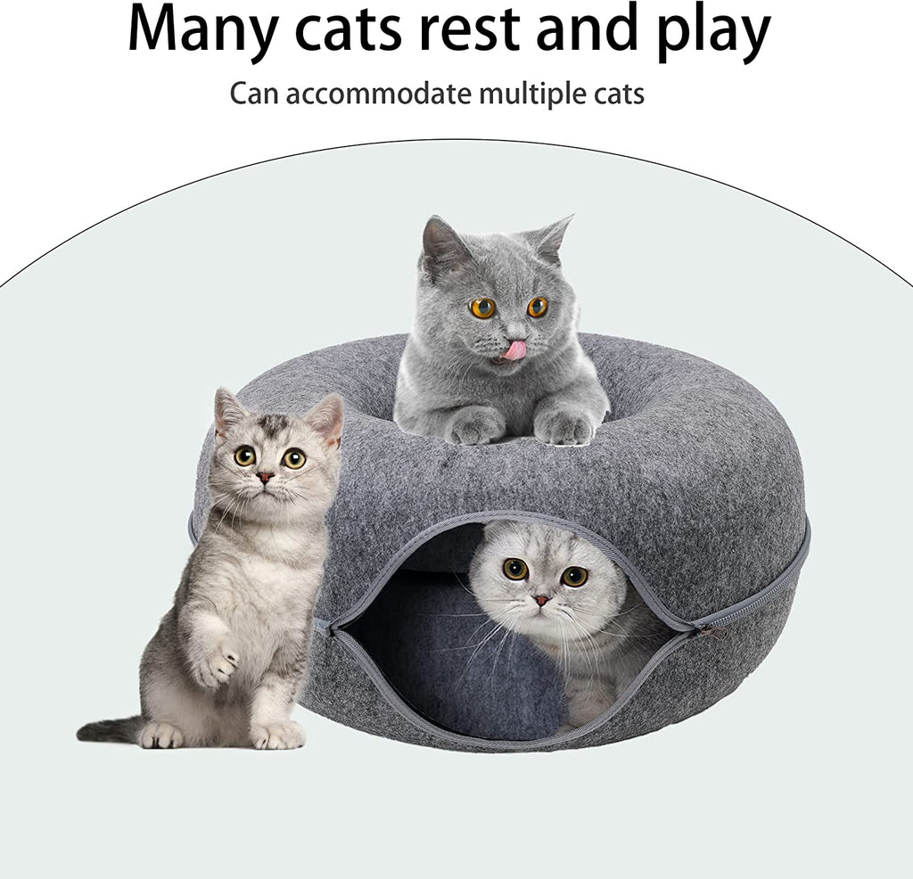 Purrfect Den - Luxury Cat Tunnel with Sleeping Area