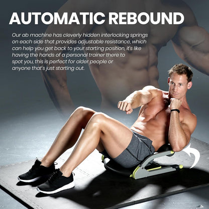 CoreMax - Compact Ab Crunch Trainer for Home