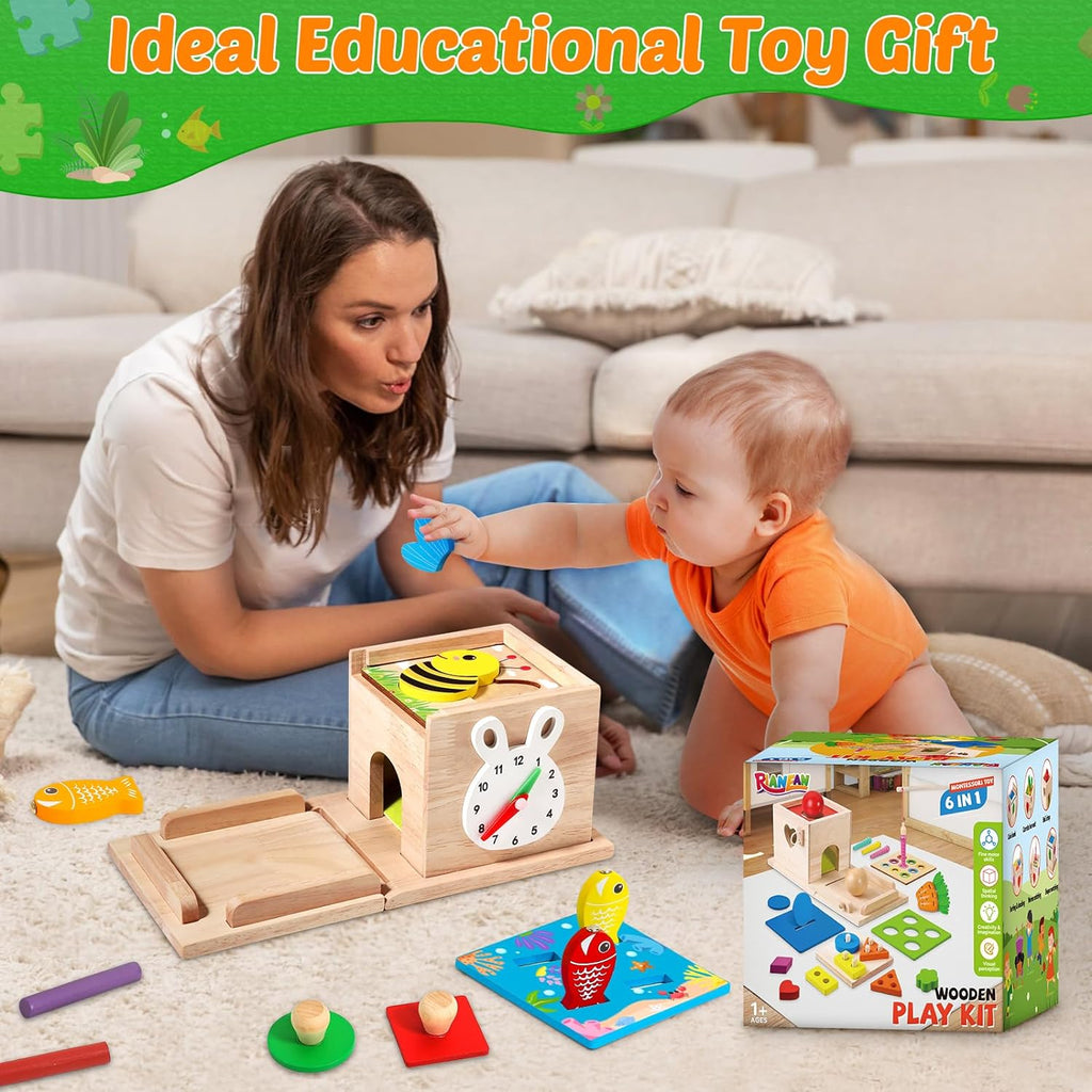 Educational Baby Toy Set - Educational Play Set for Growing Babies