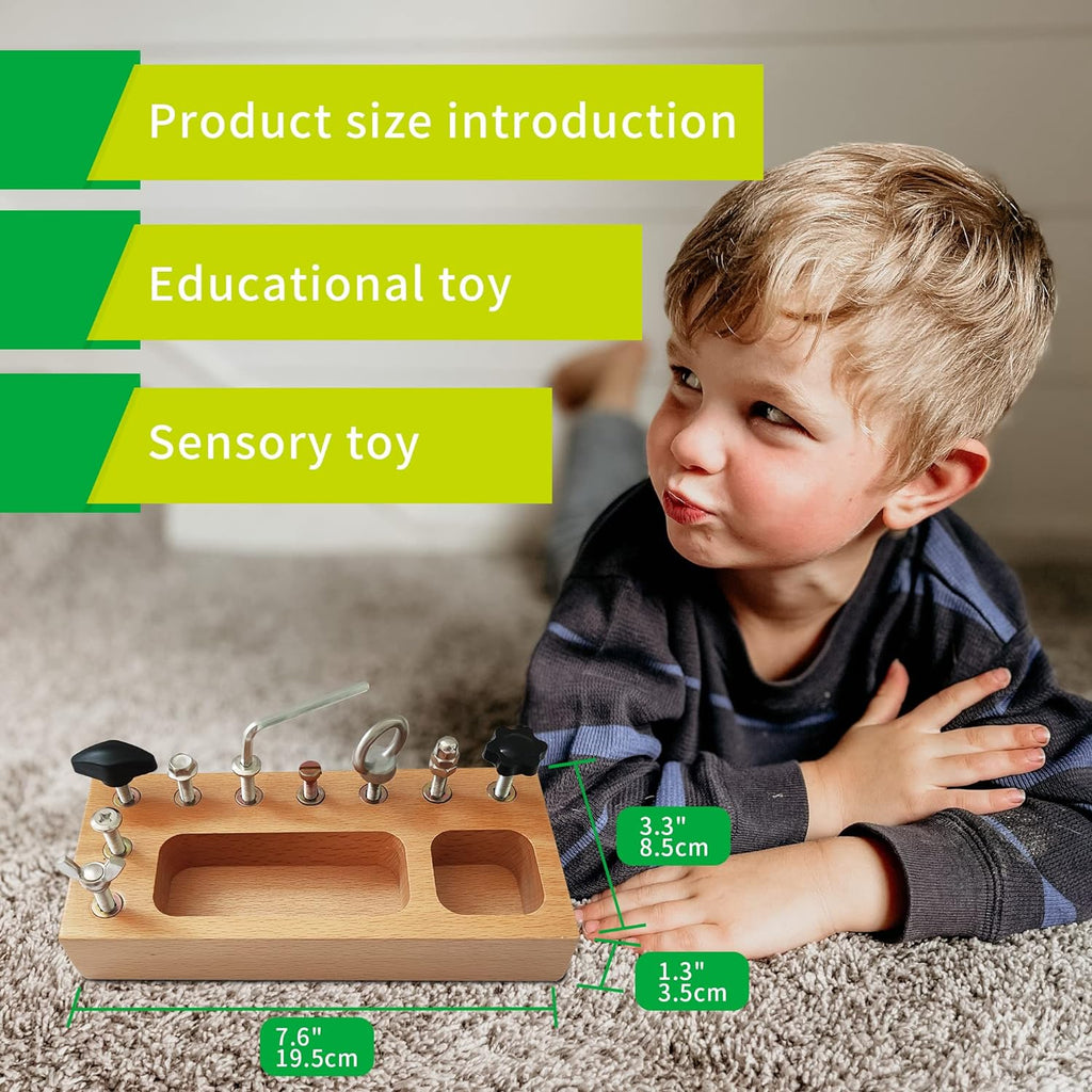 Busy Board Toy - Educational Montessori Play Board for Creative Children