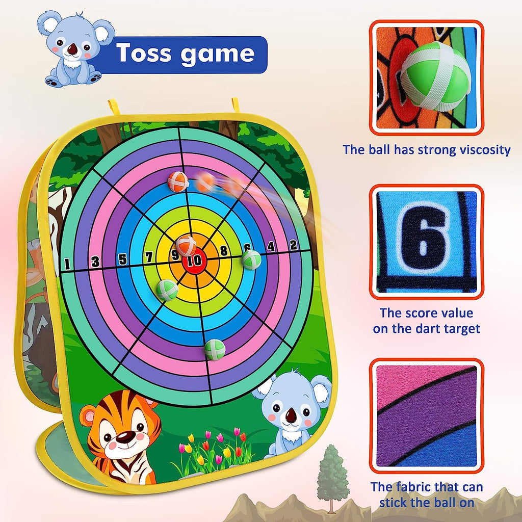 Animal Beanbag Toss and Throw Game - Enjoy endless fun