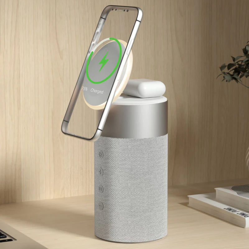 SoundWave Pro - Portable Bluetooth Speaker with Power Bank