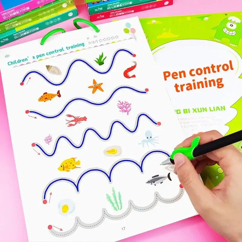 TraceMaster - Educational Writing Booklet for Children