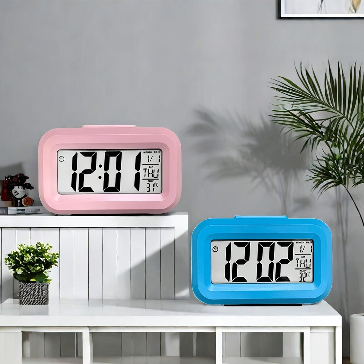 GlowClock - Stylish Digital Alarm Clock with Illumination