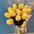 LumiBloom – 10x Tulip LED Table Lamps Bouquet