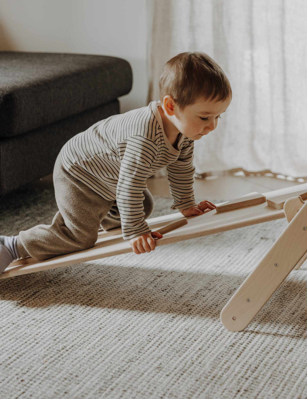 SlideClimber Board - Multifunctional Slide and Climbing Wall 100 cm