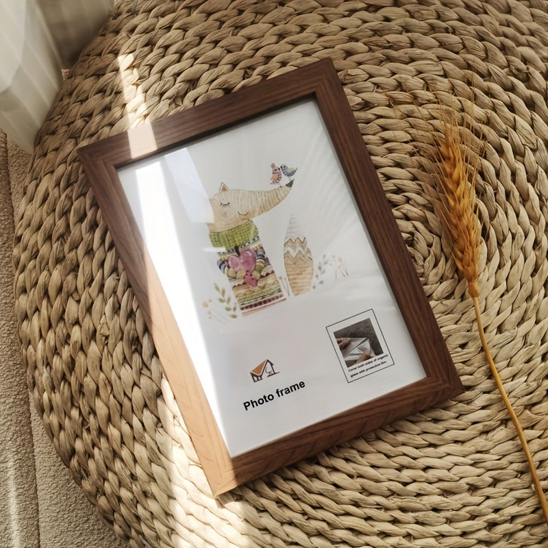 TimelessWood – Classic Wooden Photo Frame for Memories
