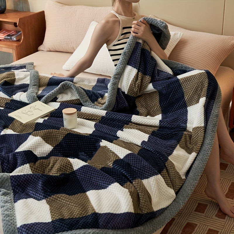 Cozy Plaid – Luxury Milk Fleece Blanket for Ultimate Comfort