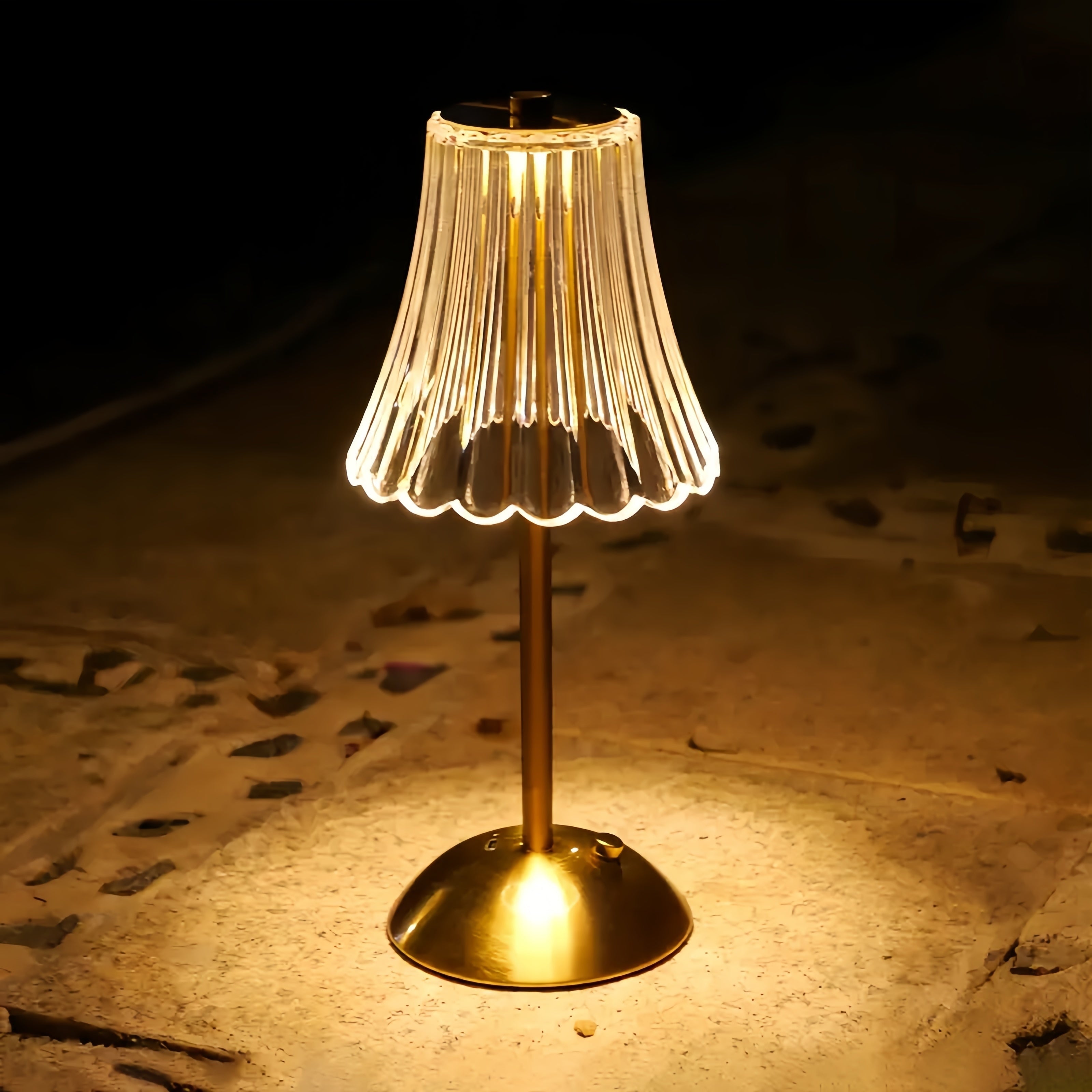 LumiGlow Table Lamp - Cordless LED Lighting with Touch
