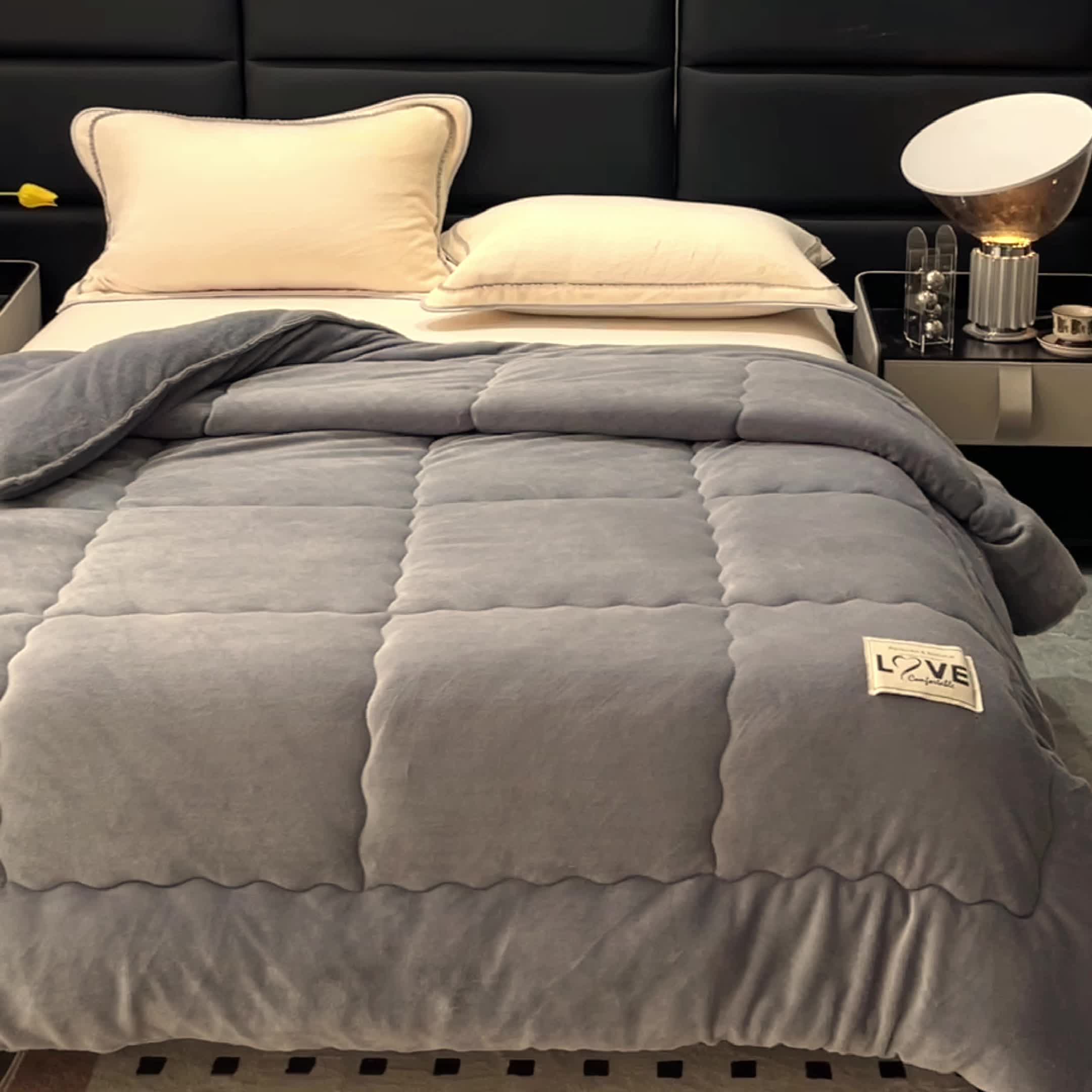Luxury Milk Fleece Winter Duvet for Optimal Comfort