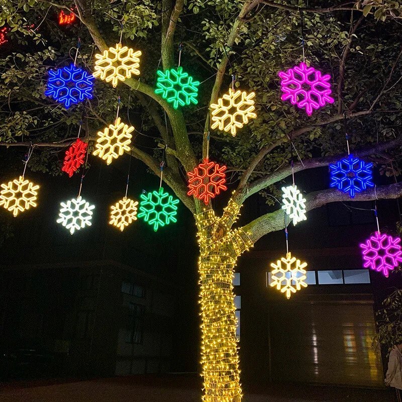 SterrenLicht - Magische LED Sneeuwvlokken Verlichting voor Feesten