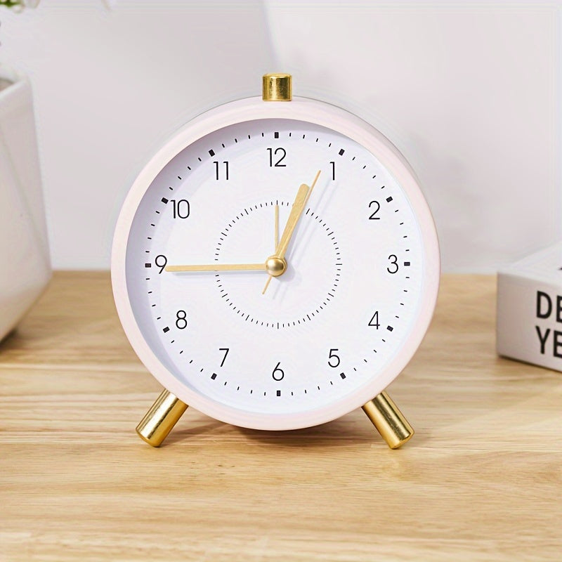 TimeSphere - Elegant Metal Clock with Lighting