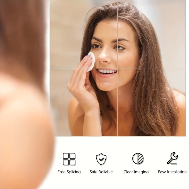 AcrylicSafe Mirrors Set – Stylish and Shatterproof Mirrors