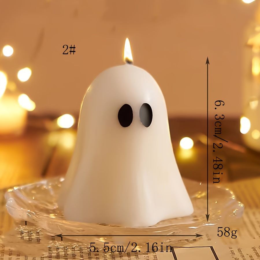 EnchantGlow - Handmade Halloween Freesia Scented Candle