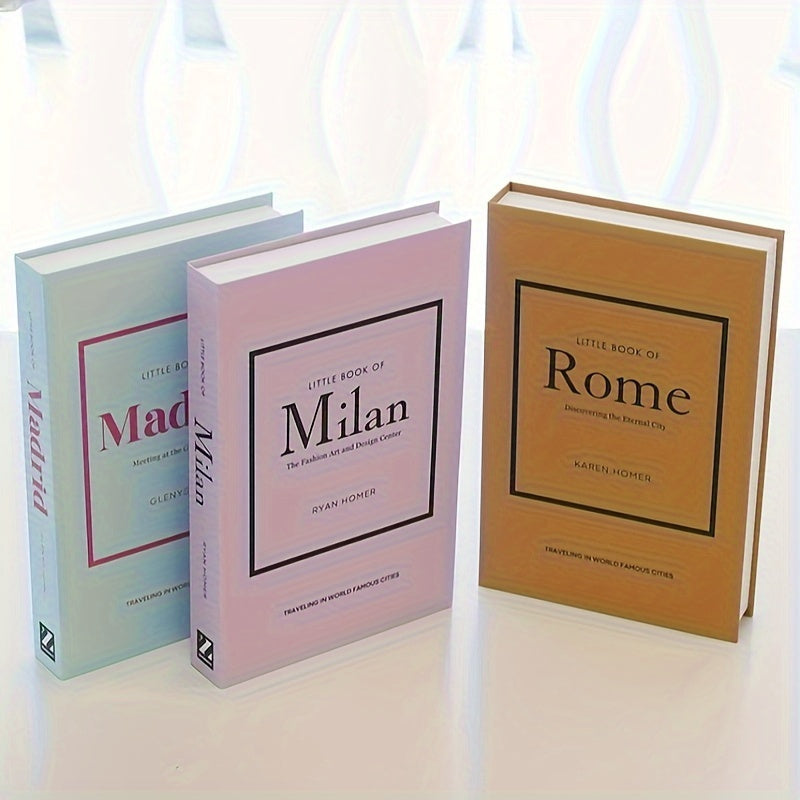 ChicBooks - Elegant Bookends Set in Cream