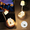 GlowCharge Lamp - Rechargeable LED Night Lighting with USB