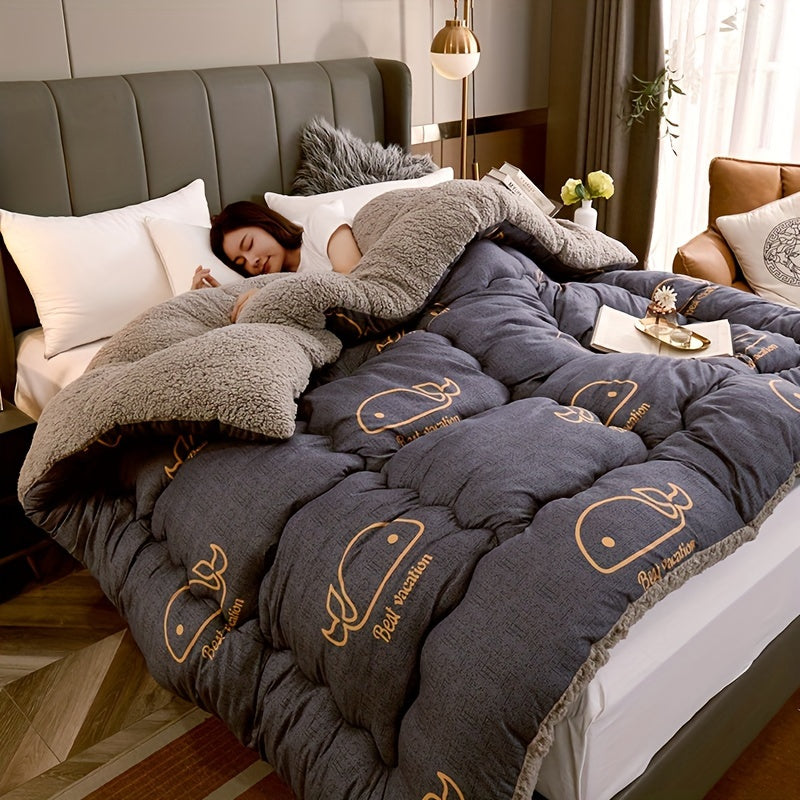 SherpaComfort – Luxury Fleece Blanket with Cartoon Design