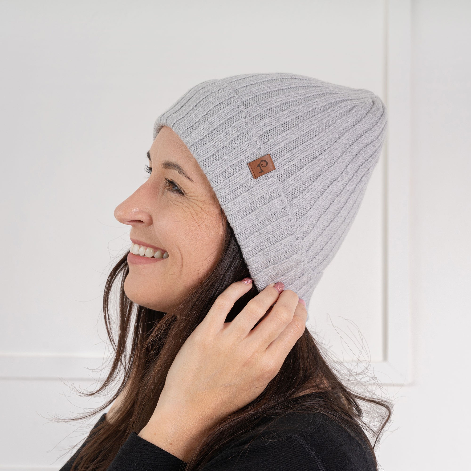 CozyMerino Beanie - Luxury Merino Wool Beanie for Women