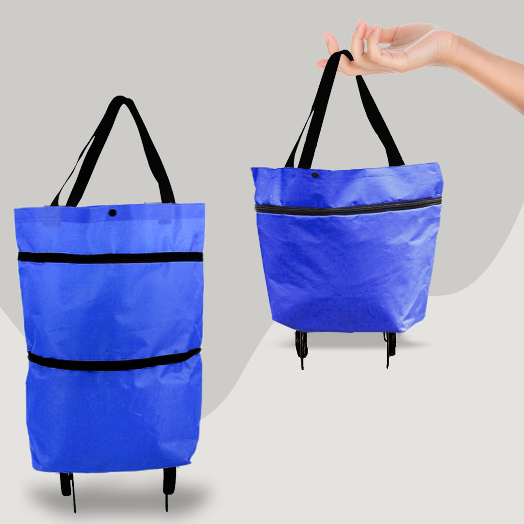 CarryFlex - Practical 2-in-1 Shopping Bag with Wheels