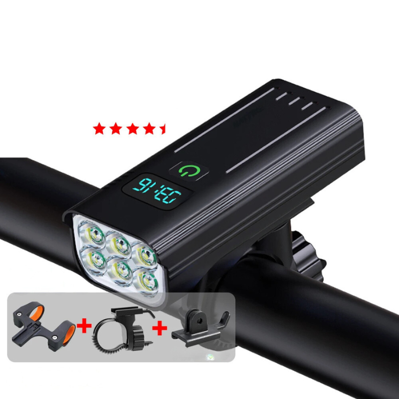 LuminousRide - Rechargeable Bike Lights 5000LM