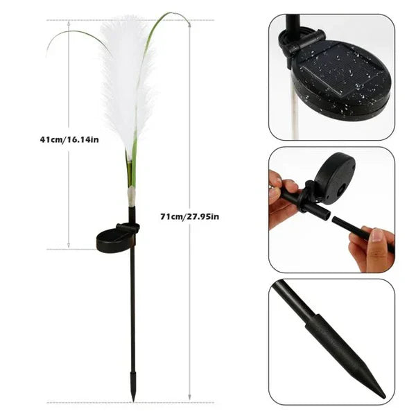 SunReed – Stylish Woven Outdoor Lighting for Your Garden