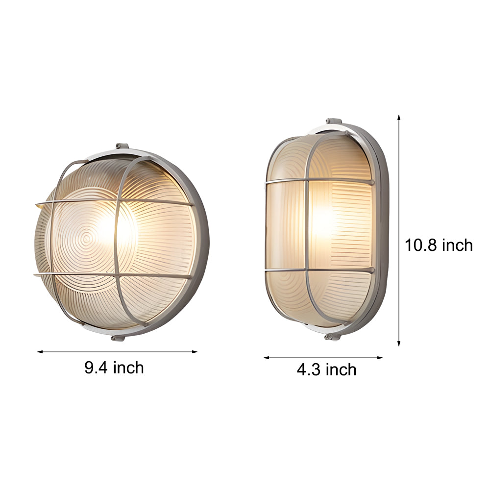 RetroGlow – Industrial Outdoor Wall Lamp
