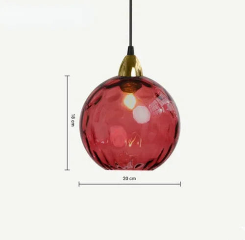 LumiSphere Pendant Light – Elegant Glass Sphere Lighting