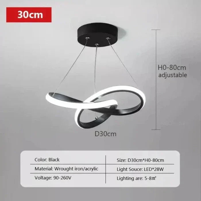 WaveGlow Ceiling Light – Stylish LED Ceiling Lighting