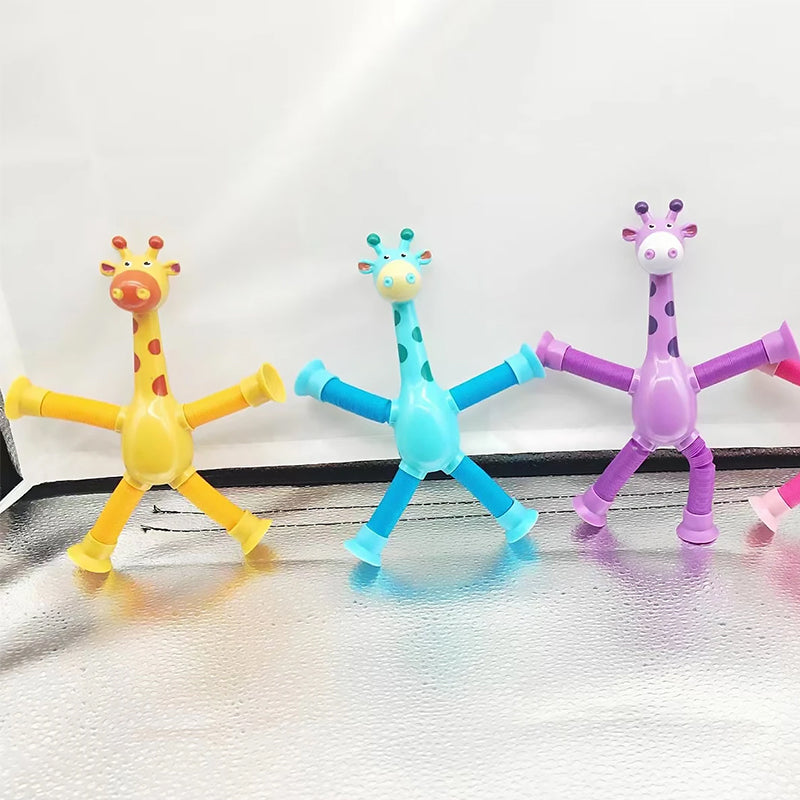 StretchGiraffe – Flexible Suction Cup Toy for Kids