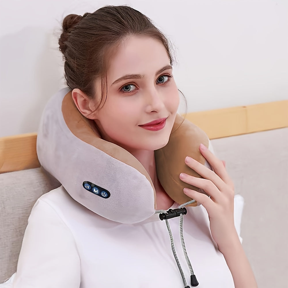 CushionCraft - Luxury U-shaped Neck Pillow for Optimal Comfort