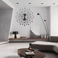LuxeTime Clock - Elegant Wall Clock with Crystal Details