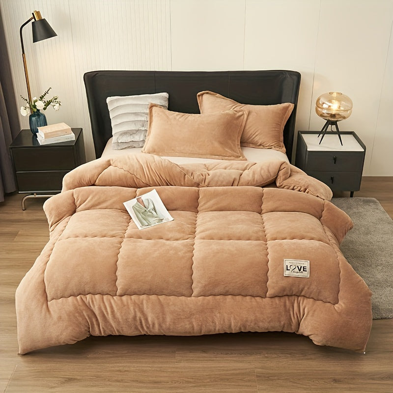 Luxury Milk Fleece Winter Duvet for Optimal Comfort