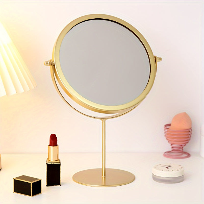 VintageGlow – Adjustable Make-up Mirror with Iron Frame