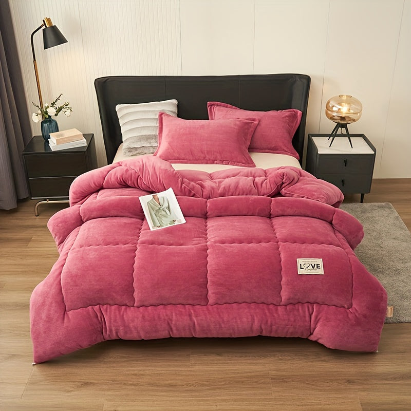 Luxury Milk Fleece Winter Duvet for Optimal Comfort