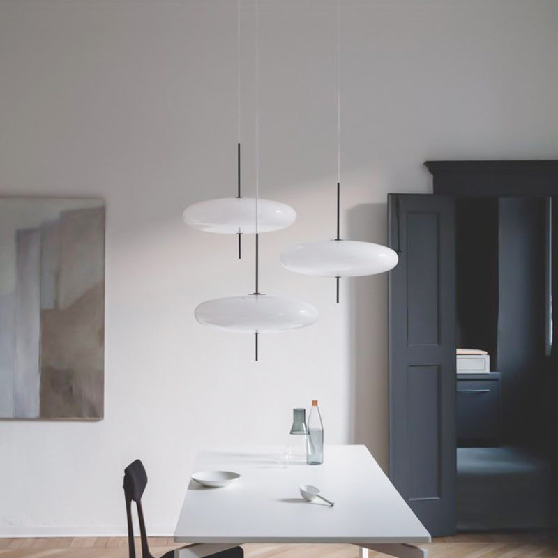 VintageAura Light – Elegant Oval Pendant Light for any Space