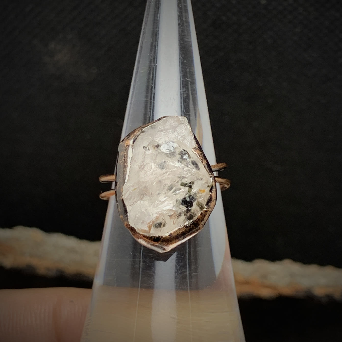 Elegant Natural Birthstones Ring - Selina